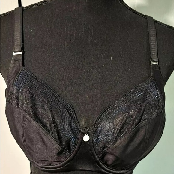 BIRDSONG CAMILLA SIDE SUPPORT BRA - BLACK - 36D - Picture 4 of 6